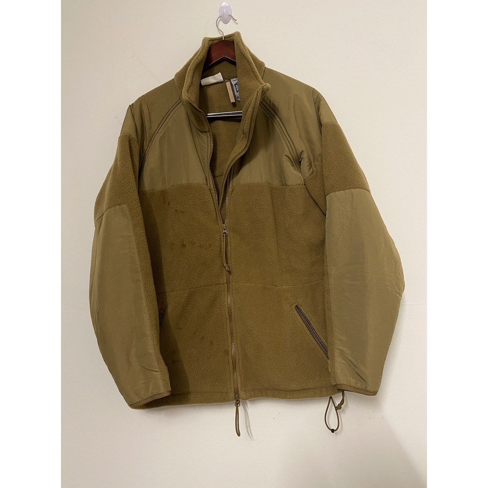 US Military ECWCS Gen III L3 Polartec Fleece Jacket Peckham Coyote Brown Medium